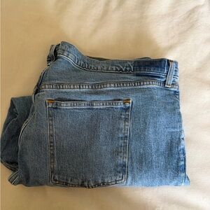 Abercrombie & Fitch Curve Love 90s Straight Jeans